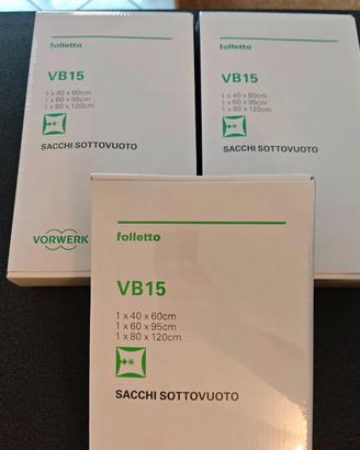 Folletto VB15 Sacchi sottovuoto folletto