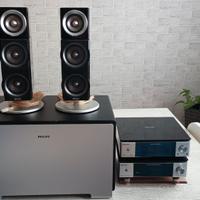 Impianto HI-Fi con lettore DVD e Subwoofer