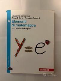 Elementi di matematica 4 - zanichelli