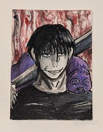 Dipinto Fan Art di TOJI ZENIN