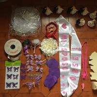 Bomboniere cuscino porta fedi fiore peonia Scatoli