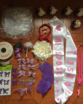 Bomboniere cuscino porta fedi fiore peonia Scatoli