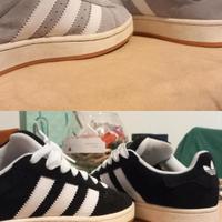 campus adidas grigie e nere 