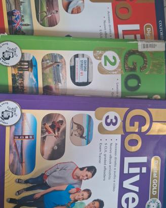 Kit completo libri inglese "Go Live!"  