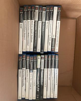 Lotto videogiochi PS2