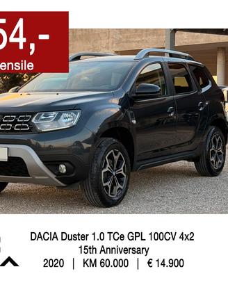 DACIA Duster 1.0 TCe GPL 100CV 4x2 15th