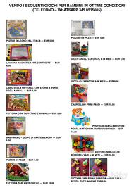 Giochi educativi vari per bambini