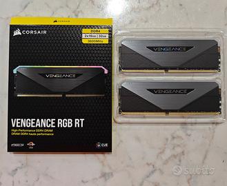 Corsair RAM DDR4 32gb Vengeance RT 3600mhz Cl16