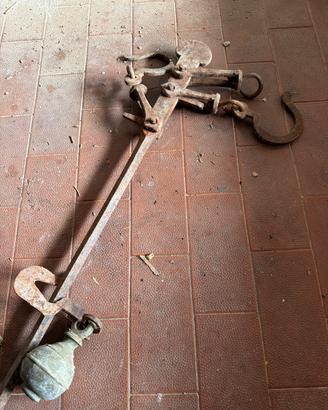 Antica Stadera bilancia in ferro