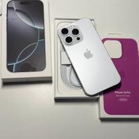 Phone 16 Pro, White Titanium, 128GB