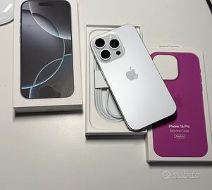 Phone 16 Pro, White Titanium, 128GB