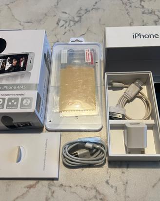 IPhone 4S 16gb accessori