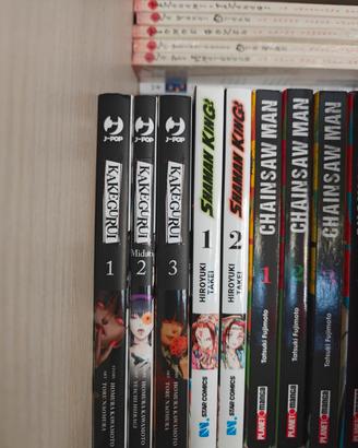 Manga kakegurui e shaman king