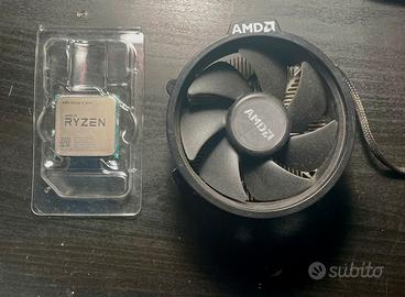 AMD ryzen 5 2600 + dissippatore