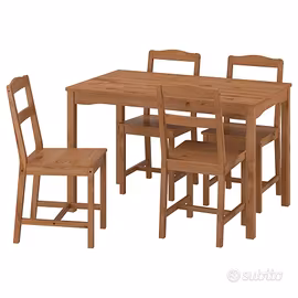 Tavolo e 4 sedie ikea