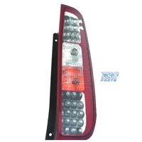 FANALI FORD FIESTA 02-08 LED ROSSO CROMATO