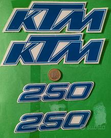 Adesivi serbatoio KTM vintage