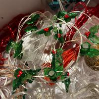 Lotto di addobbi natalizi