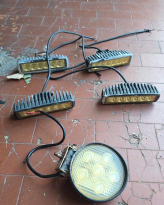 FARETTI LED 12V barca camper fuoristrada trattore