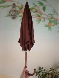 Ombrello Vintage manico in legno 