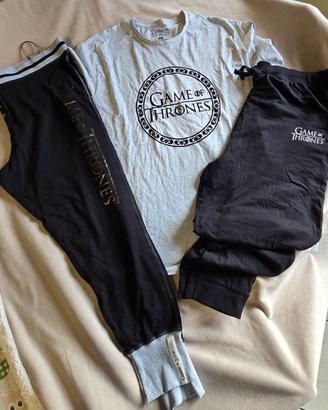 Set 3 pezzi Game of Thrones unisex 