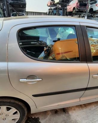 PEUGEOT 207 ANNO 2007 - PORTA POSTERIORE DESTRO