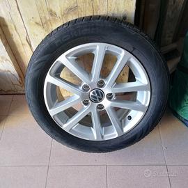 Cerchi in lega +gomme invernali nokian 205/5