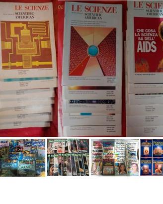 LE SCIENZE Scientific American e altre riviste