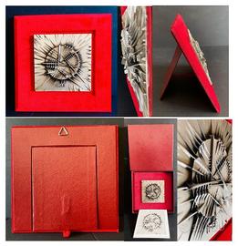 Arnaldo Pomodoro - Placca per IREF di 10x10 cm