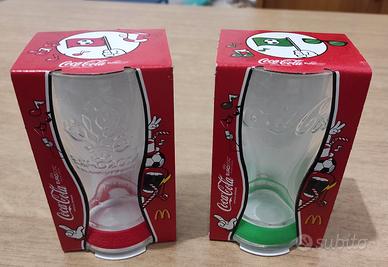 Coca Cola set 2 bicchieri edizione limitata