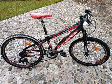 MTB Lombardo Mozia 24 - Nero/Rosso