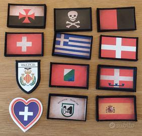 Patch Toppa Adesiva 5 euro tutte