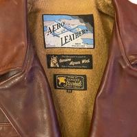 Giubbotto Giaccone Pelle Aero Leathers barnstormer