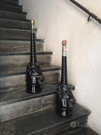 bottiglia vino collezione in vetro unicorno 