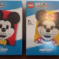 Lego Topolino e Minnie Disney 40456 40457