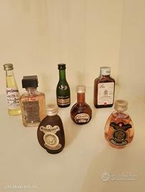 bottiglie  miniatura 