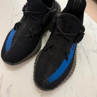 Yeezy 350 v2 blu scuro