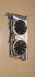 Scheda Video MSI N 460 GTX Hawk funzionante 