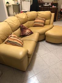 Divano in pelle