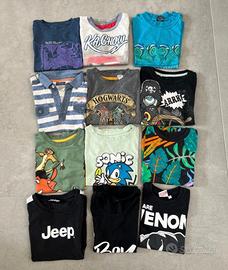 Lotto abbigliamento estivo bambino 4 anni