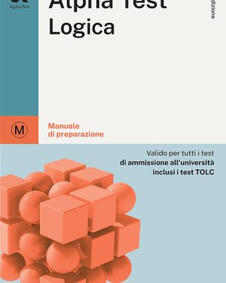 Alpha Test Logica – Manuale di preparazione 7ª
