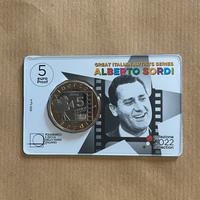 Moneta commemorativa di Alberto Sordi