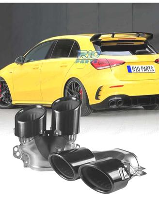 TERMINALI SCARICO MERCEDES CLASSE A W177 CLA W118 