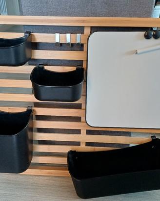 organizzatore da parete bamboo Domopak Living