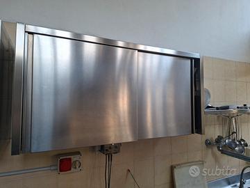 pensili cucina inox professionale 