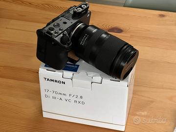 Sony fx30 + tamron 17-70 f2.8 (anche separati)