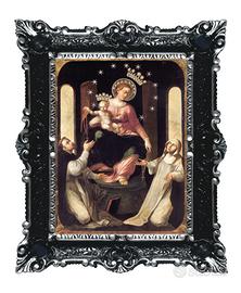 STAMPA SU CARTA TELATA MADONNA DI POMPEI CM 55x45