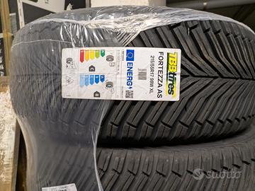 pneumatici 4 stagioni nuovi 215 55 R17 98w 