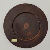 PIATTO  SOTTOPIATTO  RAME  BIRRA FORST 35 CM