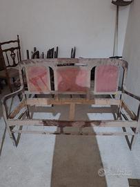 Salottino vintage da restaurare inizi 900